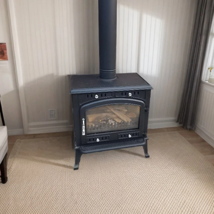 Traditional Mini Wood Burning Cast Iron Fireplace