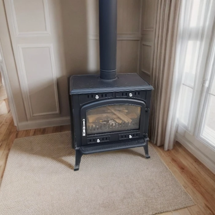 Traditional Mini Wood Burning Cast Iron Fireplace