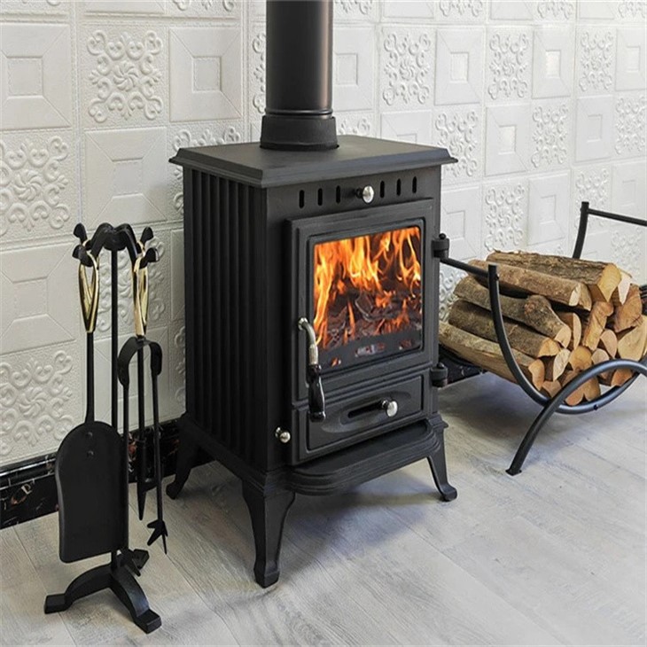 White Roman Style Surround Fireplace
