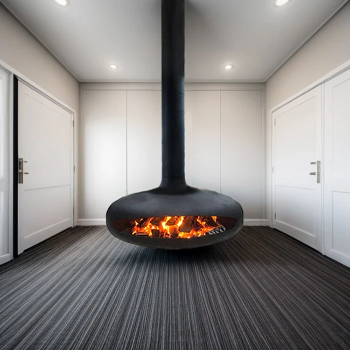 Hanging Float Wood Burning Fireplace suppliers