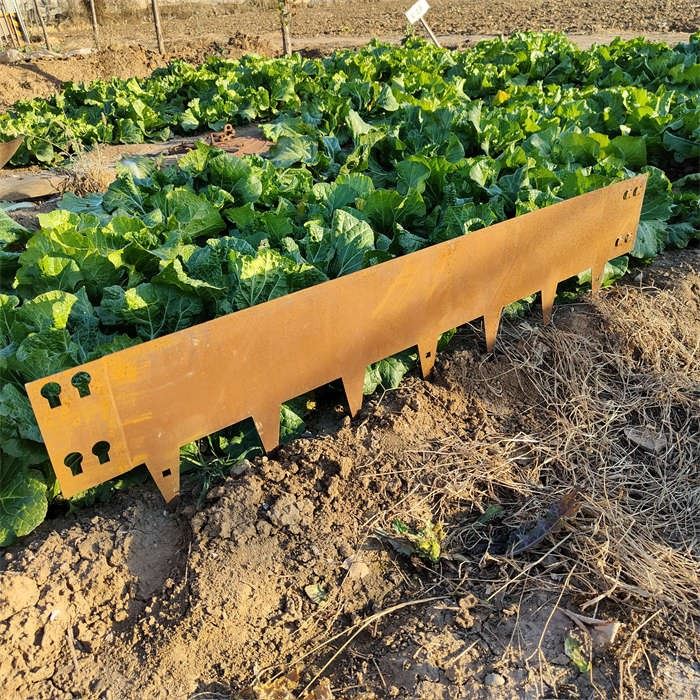 Outdoor Corten Edging